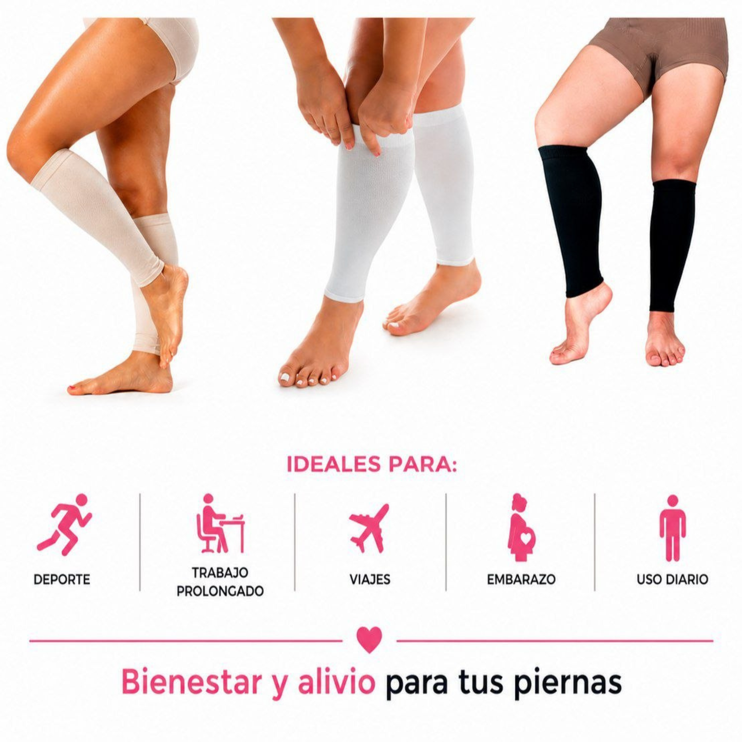 Alivio para piernas cansadas y pesadas
