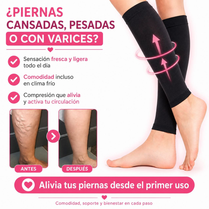 Alivio para piernas cansadas y pesadas